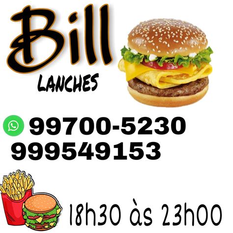 bill lanches criciuma|Bello's lanches .